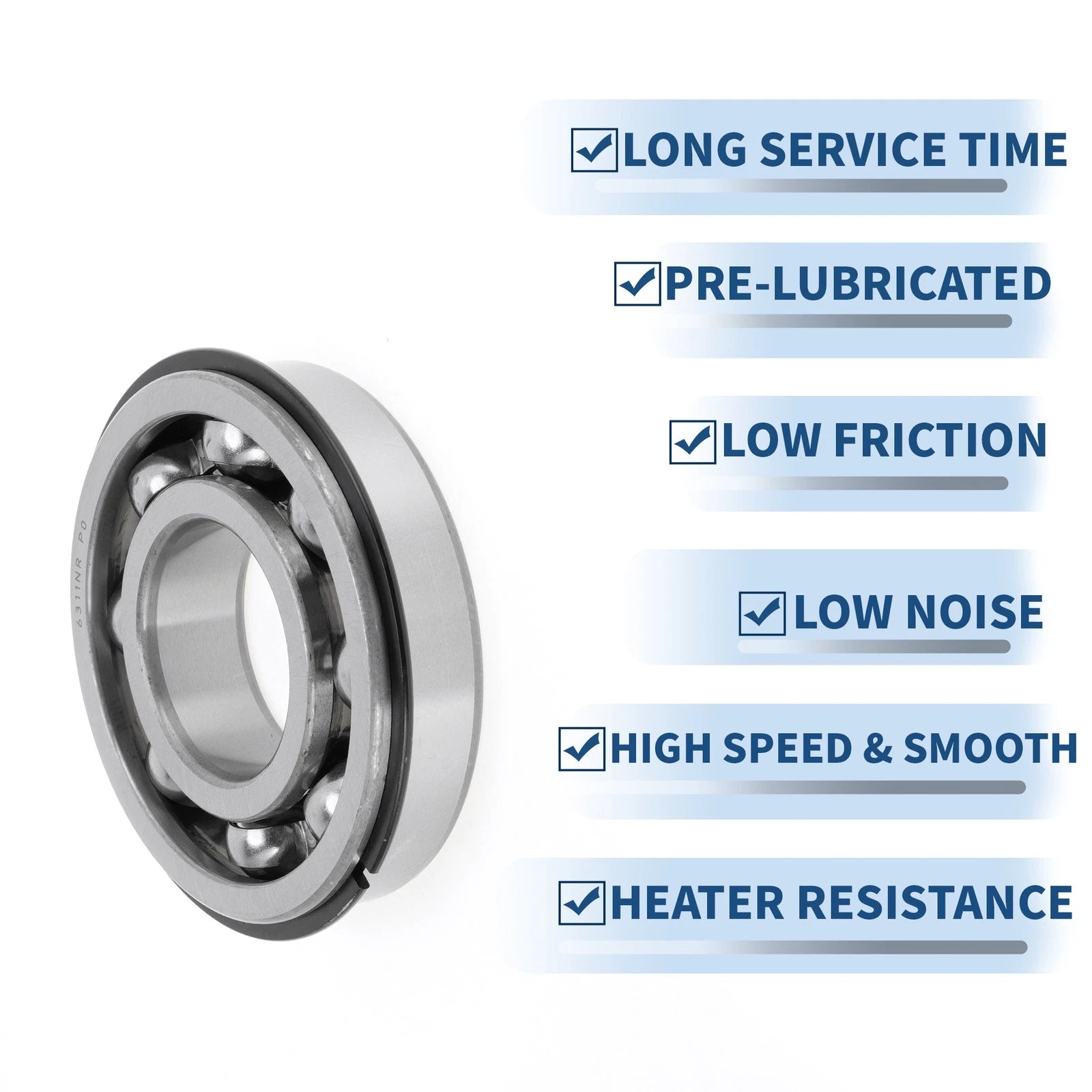 Deep Groove Ball Bearing 55x120x29mm for Scooter Skateboard (P0)