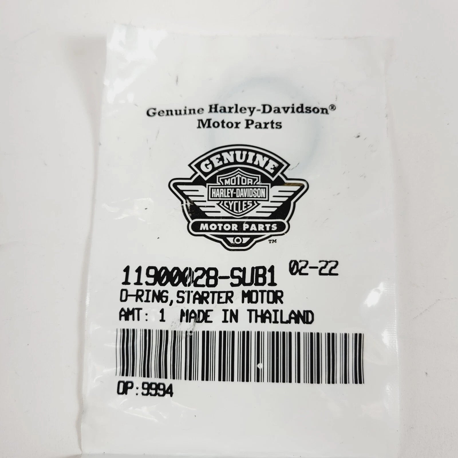 Starter Motor O-Ring for Harley-Davidson (11900028)