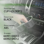 Cup Holder Inserts for Toyota Tacoma (2005-2017)