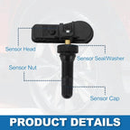 Tire Pressure Sensor 433MHz for Hyundai Santa Fe (2019-2023) 1 x Pc