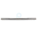 2.5" OD Exhaust Piping Tubing for Universal Applications (5 Feet, T-304 Stainless Steel)