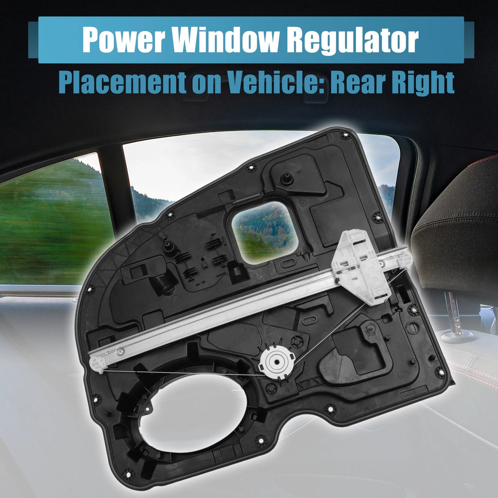 Rear Right Power Window Regulator for Dodge Ram 1500 (2010–2023)