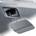 Bumper Headlight Washer Nozzle Cover Cap for BMW 320i (2012–2013) Grey
