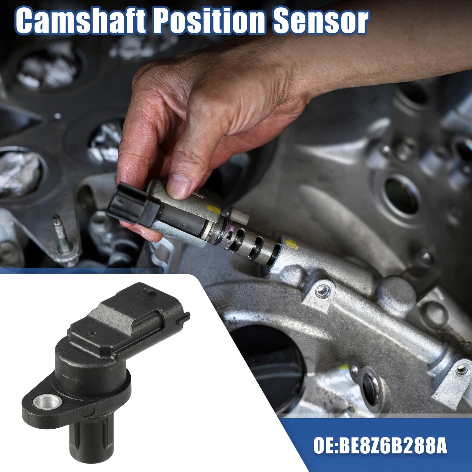 2X Engine Camshaft Position Sensor for Ford Fiesta (2011–2019)
