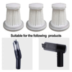 3X Washable Reusable Filter for Auloea V06 (Replacement Accessories)