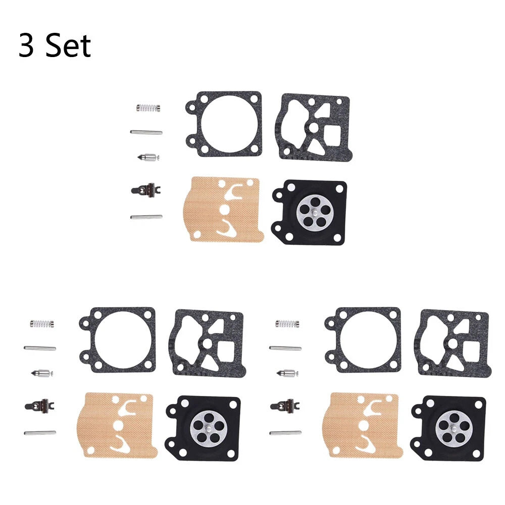 Set of 3 Carburetor Repair Kits for Stihl 021 023 MS210 MS230 (Walbro K11-WAT)