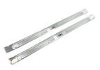Door Sill Scuff Plates with Black Decals for 1969–1970 Ford Mustang