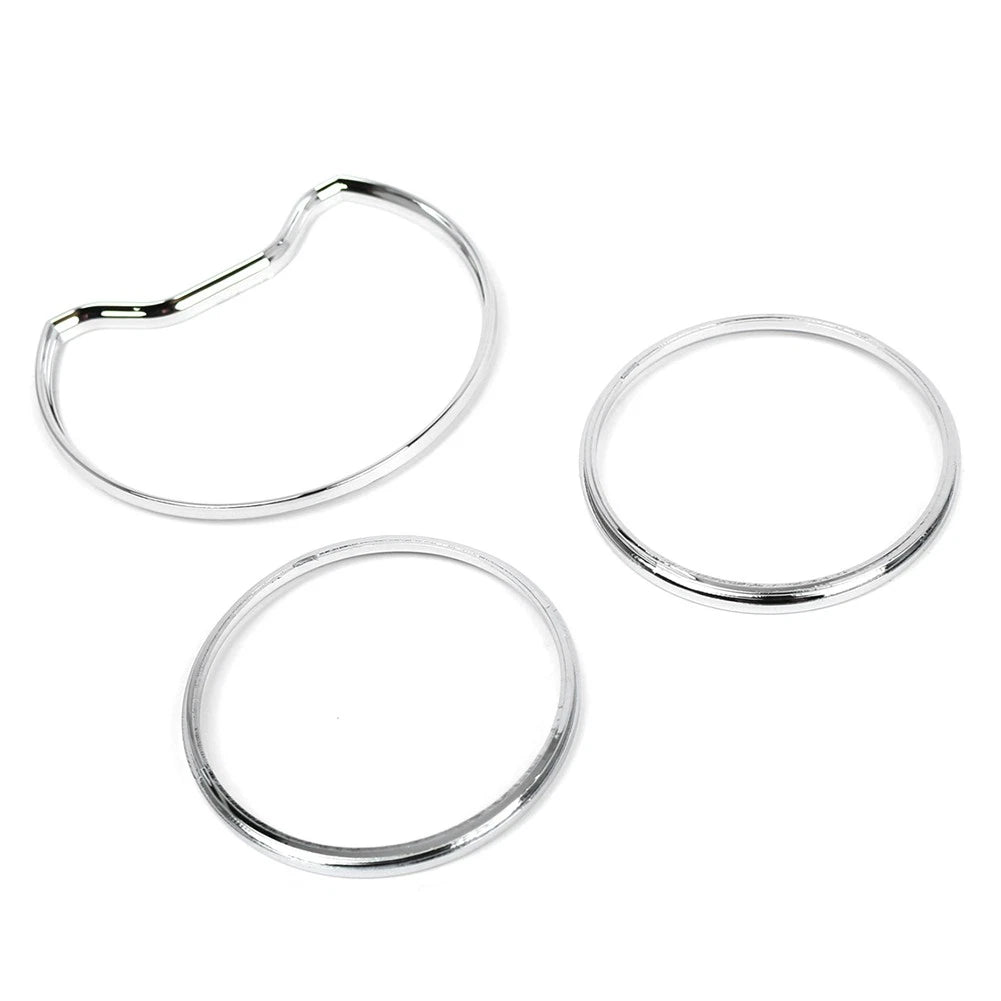 Speedometer Gauge Dial Rings Bezel Trim for Mercedes Benz C E CLK (1997–2009)