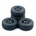 Set of 4 Tires & Wheel Rims for Traxxas Slash (1:10)