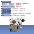 Carburetor for Kohler Courage 20HP SV600 SV590 SV470 SV480 (2004–2018)