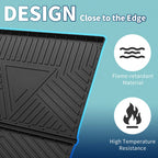 Flat Face Cargo Liner Rear Trunk Mat for Ford Edge (2015–2024) TPE
