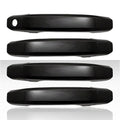 Set of 4 Door Handle Covers for 2019 Silverado 1500 LD-Gloss Black w/o Smart key