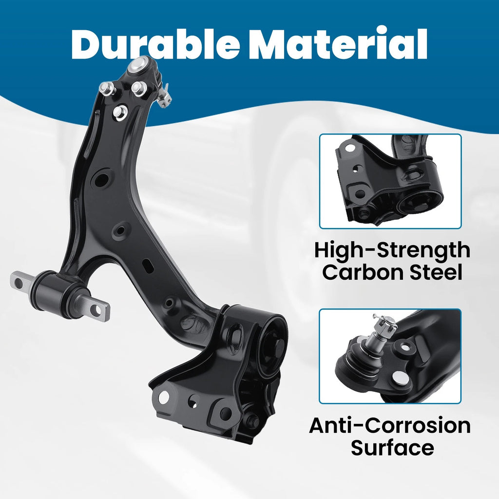 2X Front Lower Control Arms with Ball Joint for Honda CR-V (2015-2016)