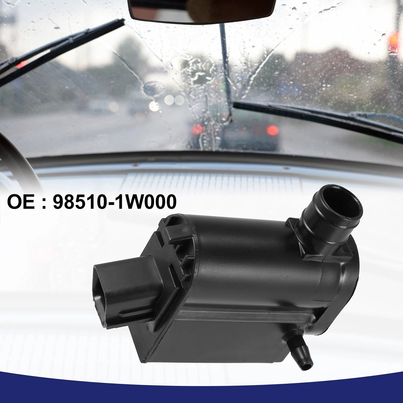 Windshield Washer Motor Pump Grommet for Hyundai Elantra (2001–2006) 98510-1W000