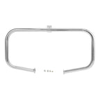 Black/Chrome Engine Guard Highway Crash Bar for Harley Road Glide (1997–2008)
