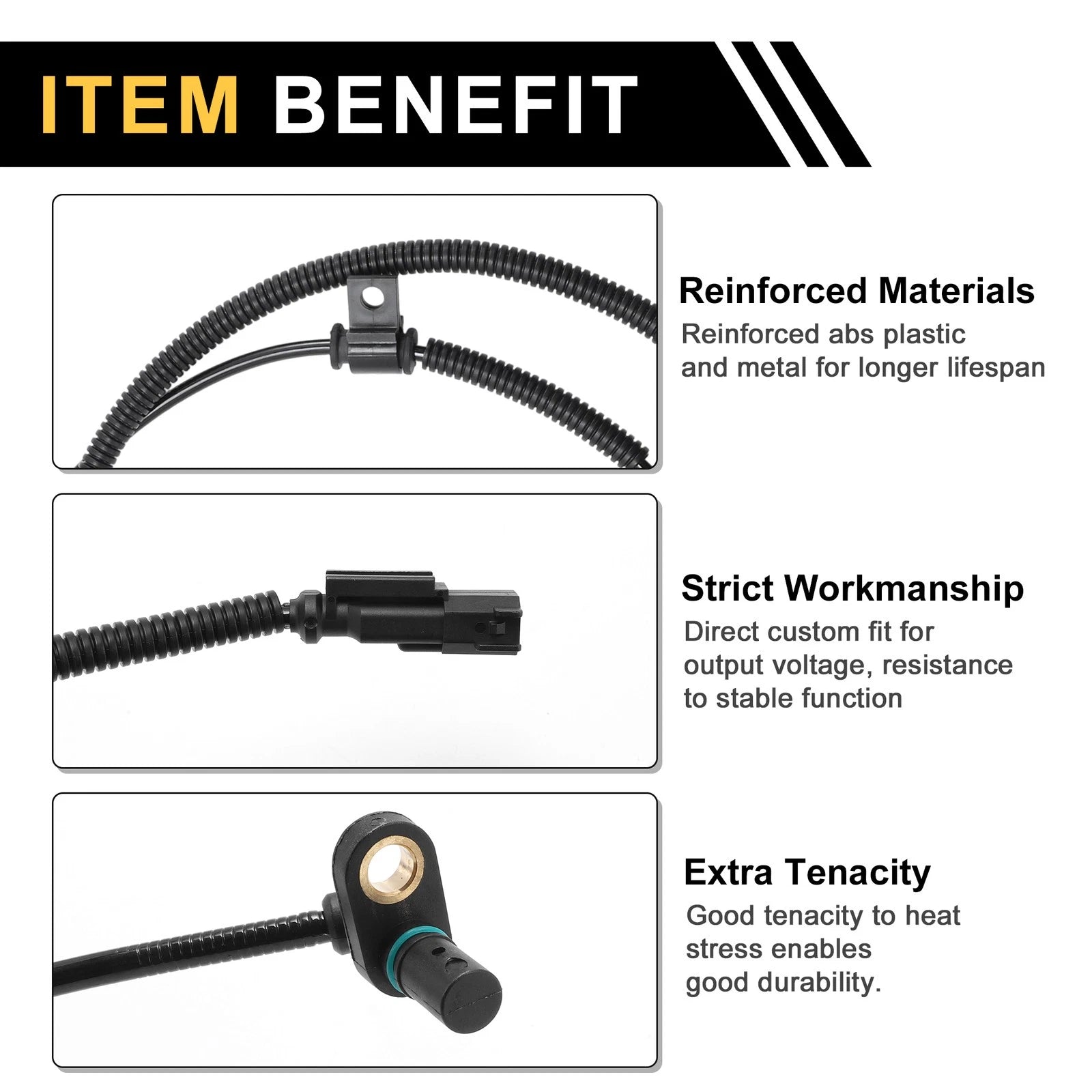ABS Wheel Speed Sensor No.FL3Z2C204AJL3Z/2C204A for Ford F-150 (2015–2020)