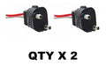 2 Prong Pigtail Plug for Truck Side Marker Clearance Trailer Lights