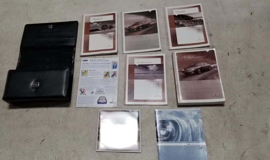 Owner's Guide Manual for Lincoln LS (2006) with Inserts and Case