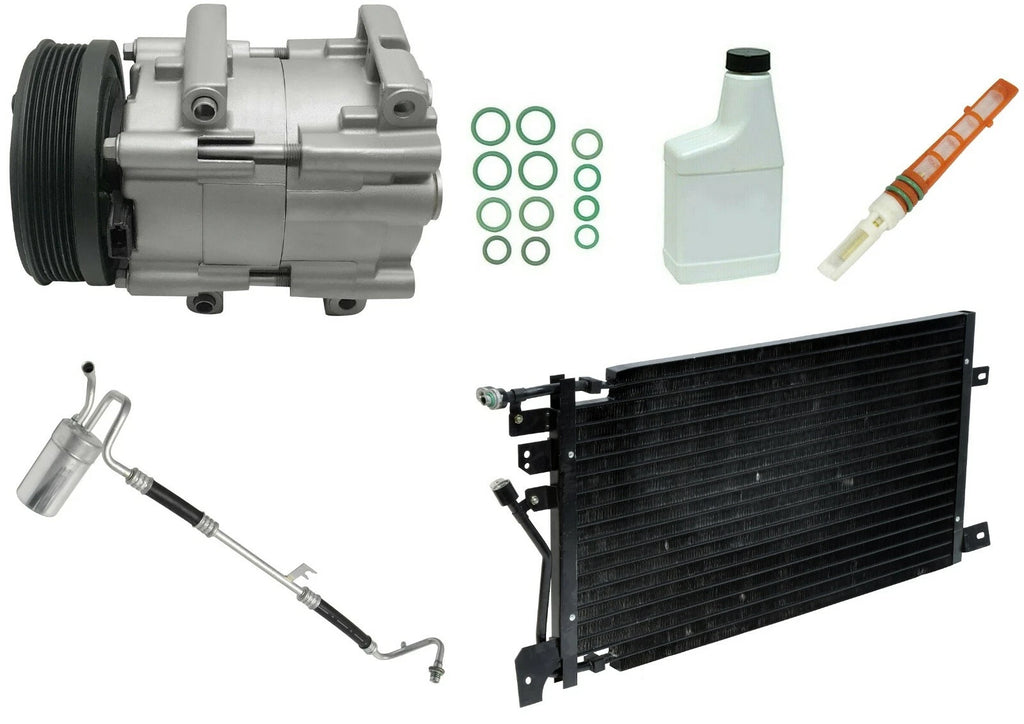 A C Compressor Kit with Condenser Replacement for Mitsubishi Fuso (2010–2015)