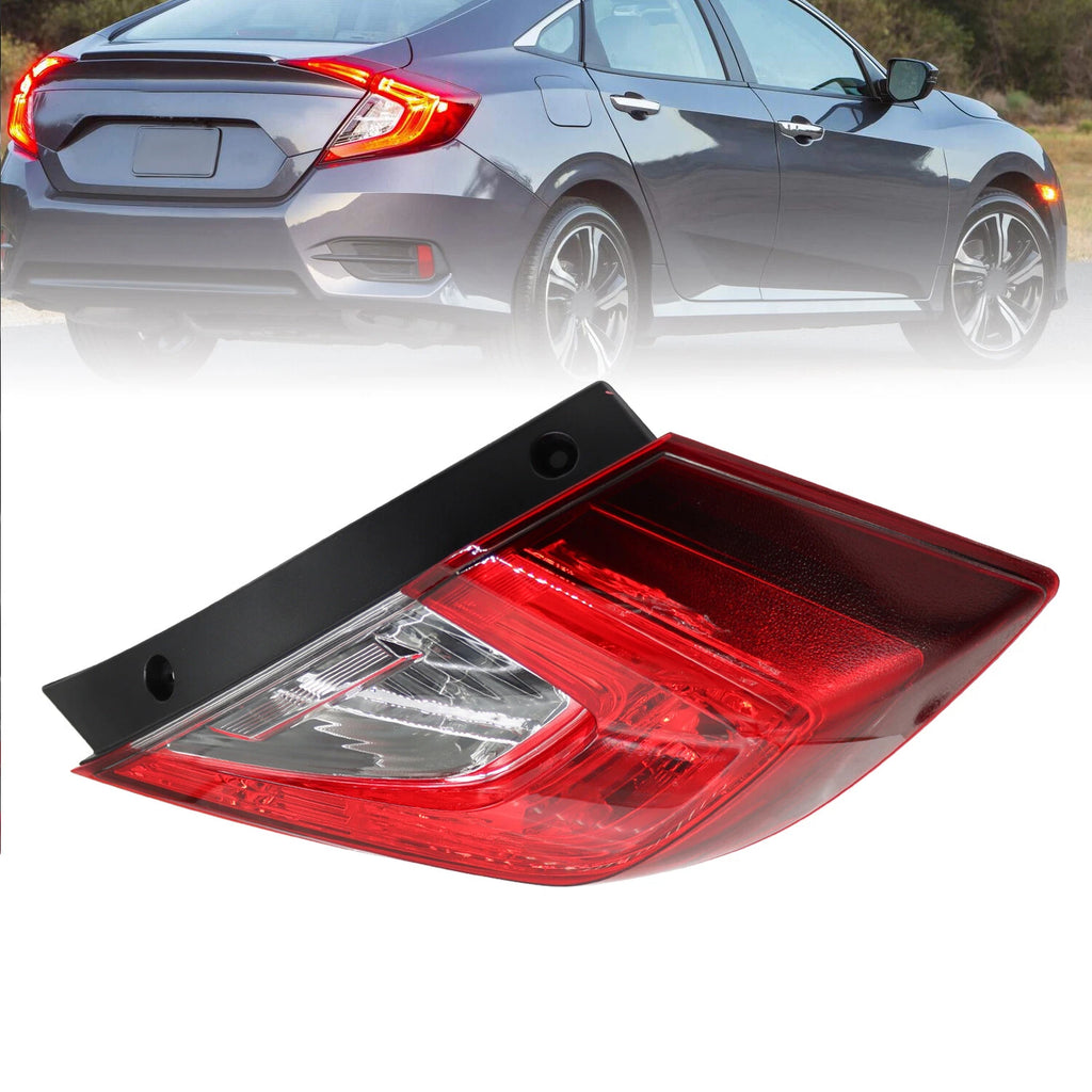 Right Outer Tail Light for Honda Civic Sedan (2016–2020)
