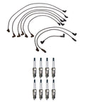 Denso 7mm Wire Set & 8 U-Groove Spark Plugs Kit for GMC Chevy V8