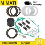 Clutch Friction Steel Plates Gasket Kit Oil Filter for Yamaha YFM660R (2001–2005)