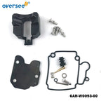 Carburetor Repair Kit 6AH-W0093 for Yamaha F9.9 F13.5 F15 F20 (1990–2023)