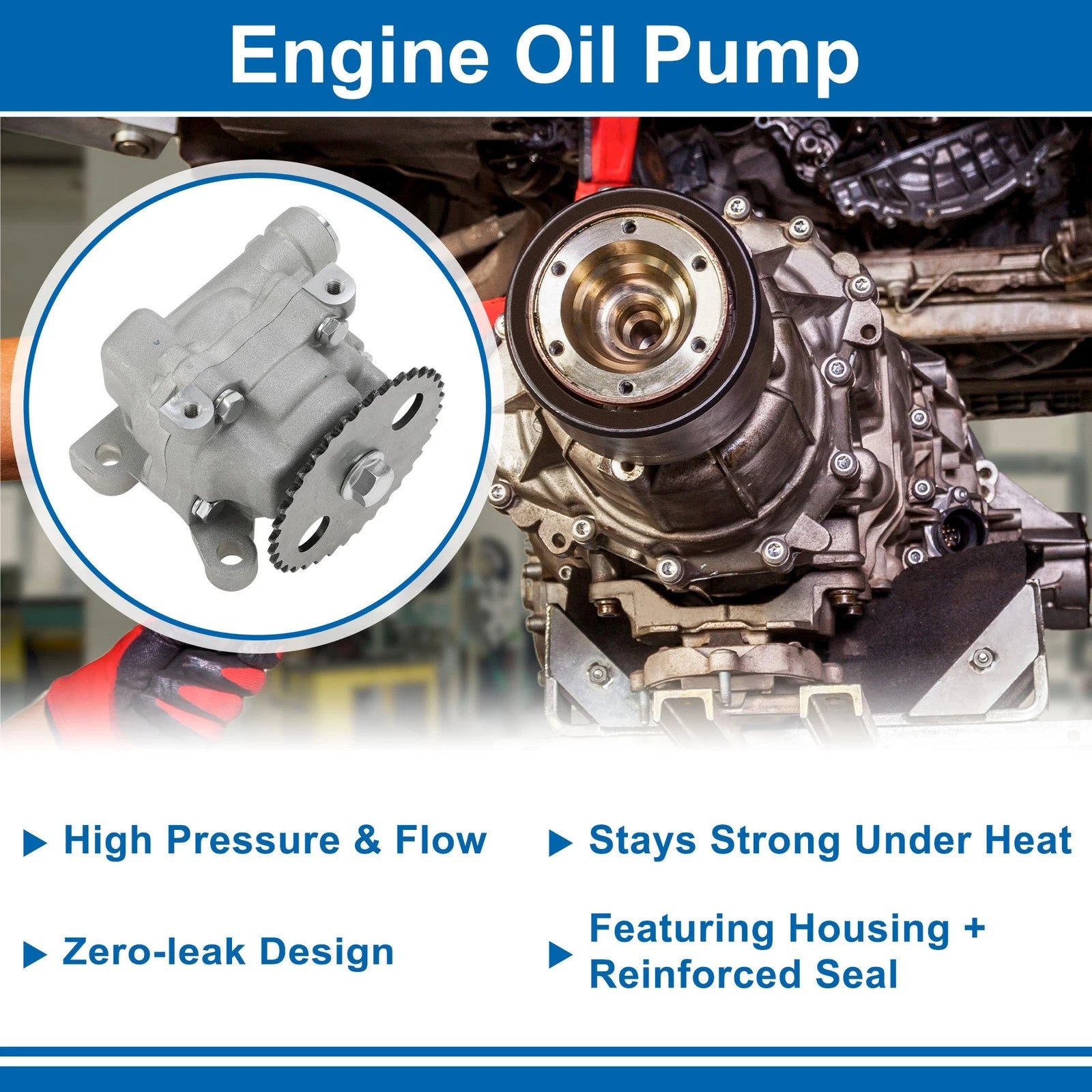 Engine Oil Pump No.1610065D00/1610077E00 for Chevrolet Tracker (1999–2003)