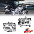 2X Clear Front Turn Signal Lights for Honda Goldwing 1800 (2001–2017)