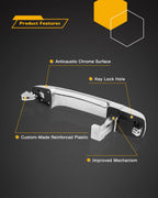 Chrome Exterior Door Handle for Hyundai Veracruz (2007-2012)