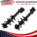 Set of 2 Front Complete Struts w/ Coil Spring Assembly for Hyundai Sonata (2013–2014)