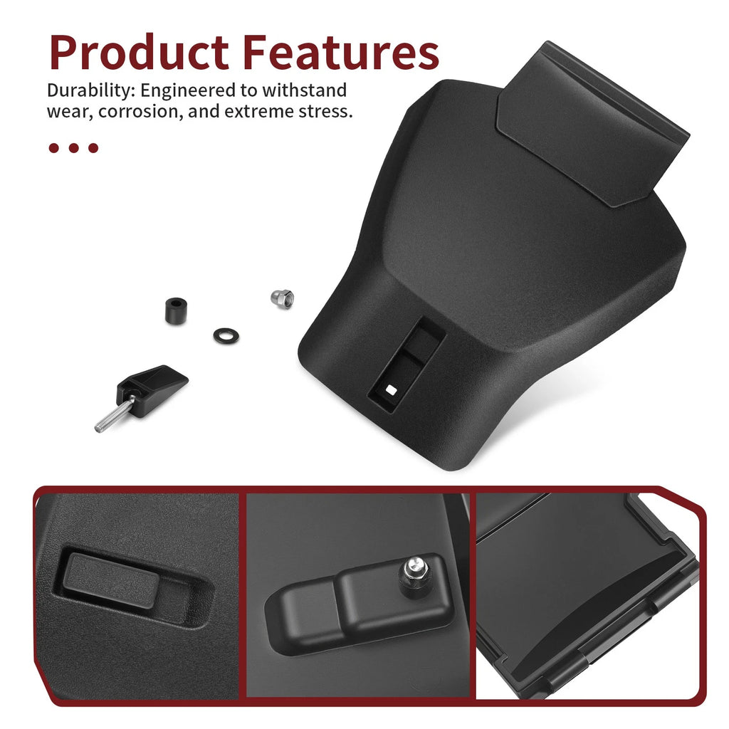 Storage Box Cover Lid & Latch Kit for Arctic Cat ATV 400 450 500 550 650 (2506-235)