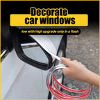 Chrome Trim Molding Strip for Car Door Window Bumper (Fits Various Models)