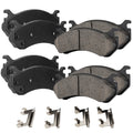 Brake Pad Set for Chevrolet Silverado 1500 (2007) Front and Rear 4WD