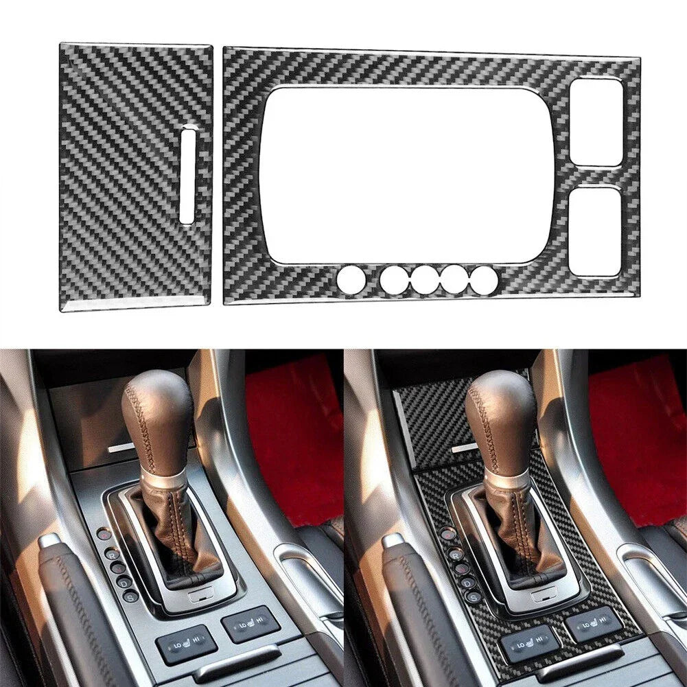 Center Storage Cover Trim Carbon Fiber for Acura TL (2009���2014)