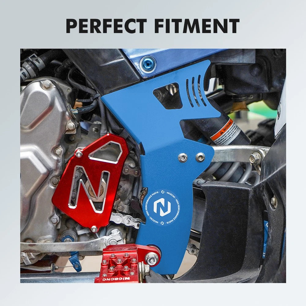 2X Frame Cover Guards Protector for Yamaha Raptor 700 YFM700 (2006–2025)