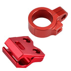 Front Brake Line Hose Clamp for Honda CRF250R CRF450R (2015–2020) Red