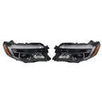 Set of 2 Halogen Headlights with LED DRL for Honda Pilot (2016–2018) & Ridgeline (2017–2020)