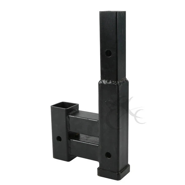 2" Trailer Hitch Receiver Rise-Drop Adapter for Dual 4000 LB Towing