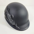 Half Helmet for Motorcycle (DOT Approved) with Swarovski Crystal Low Profile