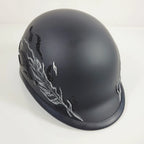 Half Helmet for Motorcycle (DOT Approved) with Swarovski Crystal Low Profile