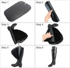 20 Pieces Boot Shaper Inserts for Tall Boots - Black
