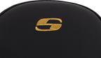 SADDLEMEN Step-Up Seat for FLH/FLT (2008–2023) - Front Lattice Stitch, Gold Stitch
