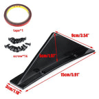 Rear Diffuser Shark Fins for Chevrolet Camaro (Glossy B)