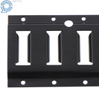 2 Pack E Tie Down Rail Kit for Cargo Trailers (Power Coated)