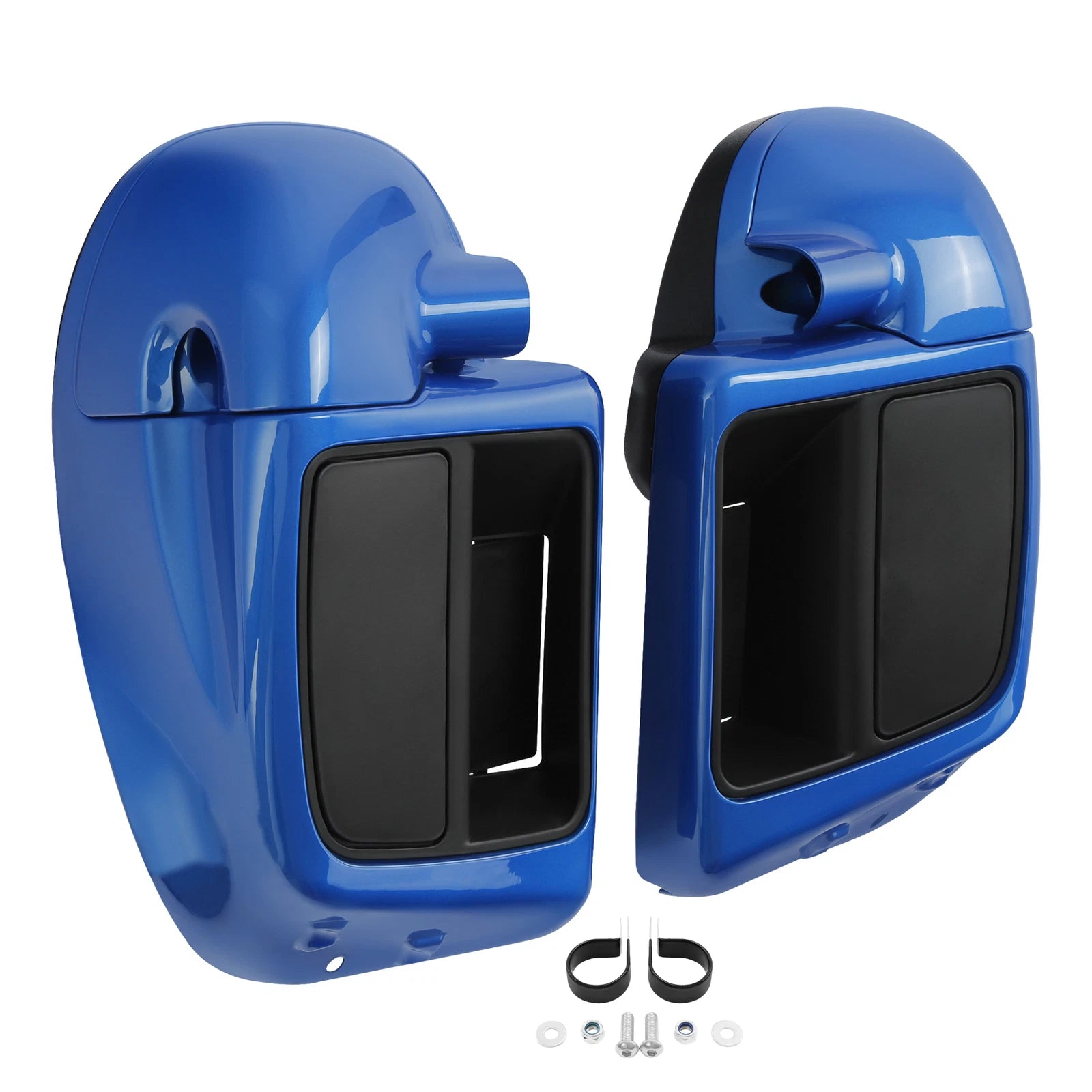 Lower Vented Fairings Kit for Harley Touring Road Glide (2014–2024) Electric Blue
