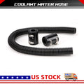 36" Flexible Stainless Steel Radiator Hose Kit Universal Coolant Water Hose