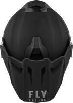 Fly Racing Trekker CW Solid Snow Helmet for (X-Small, Matte Black)
