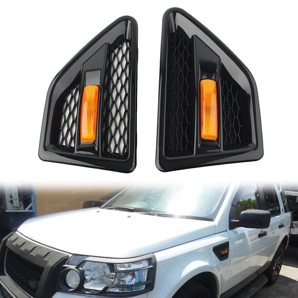 Mesh Side Vent Grilles for Land Rover Freelander 2 LR2 (2006–2016)
