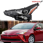 Left Headlight Assembly for Toyota Prius (2019–2022) LED Driver Side